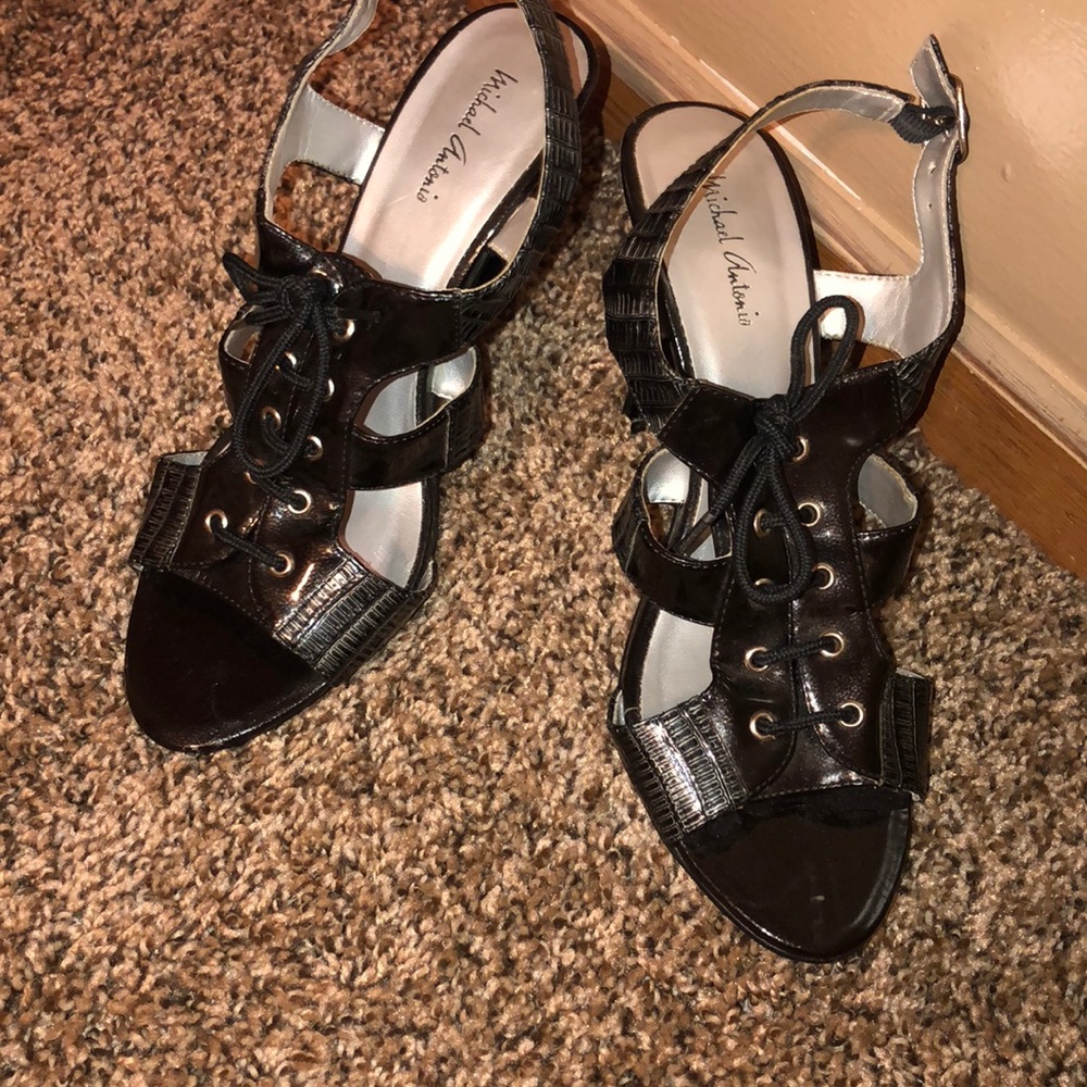 Black heels